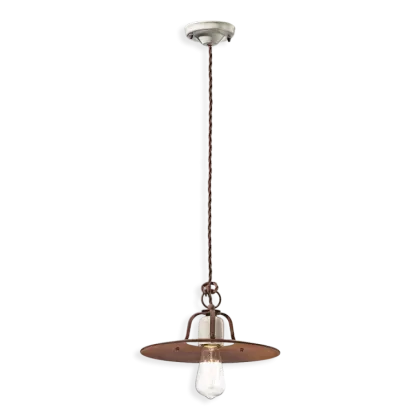 Zdjęcie Ekskluzywna włoska lampa wisząca Grunge w stylu retro