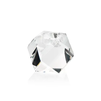 Zdjęcie Oryginalny kryształowy świecznik 8×8×8 cm
