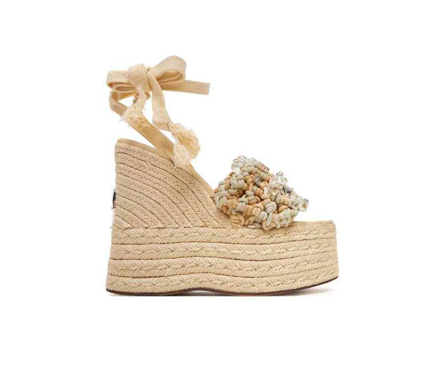 obrazek 1 Naked Wolfe Espadryle Peony Beżowy