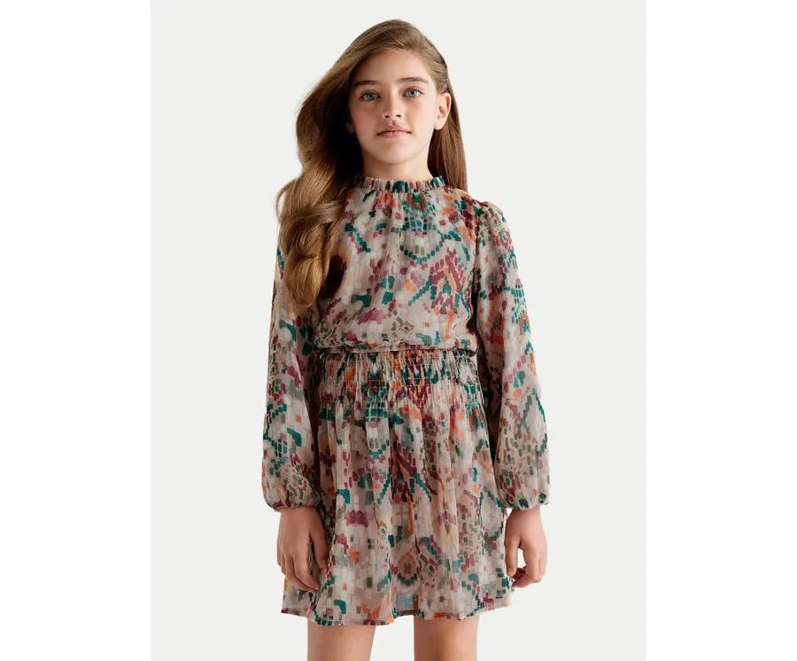 obrazek 1 Mayoral Sukienka codzienna 7981 Kolorowy Regular Fit