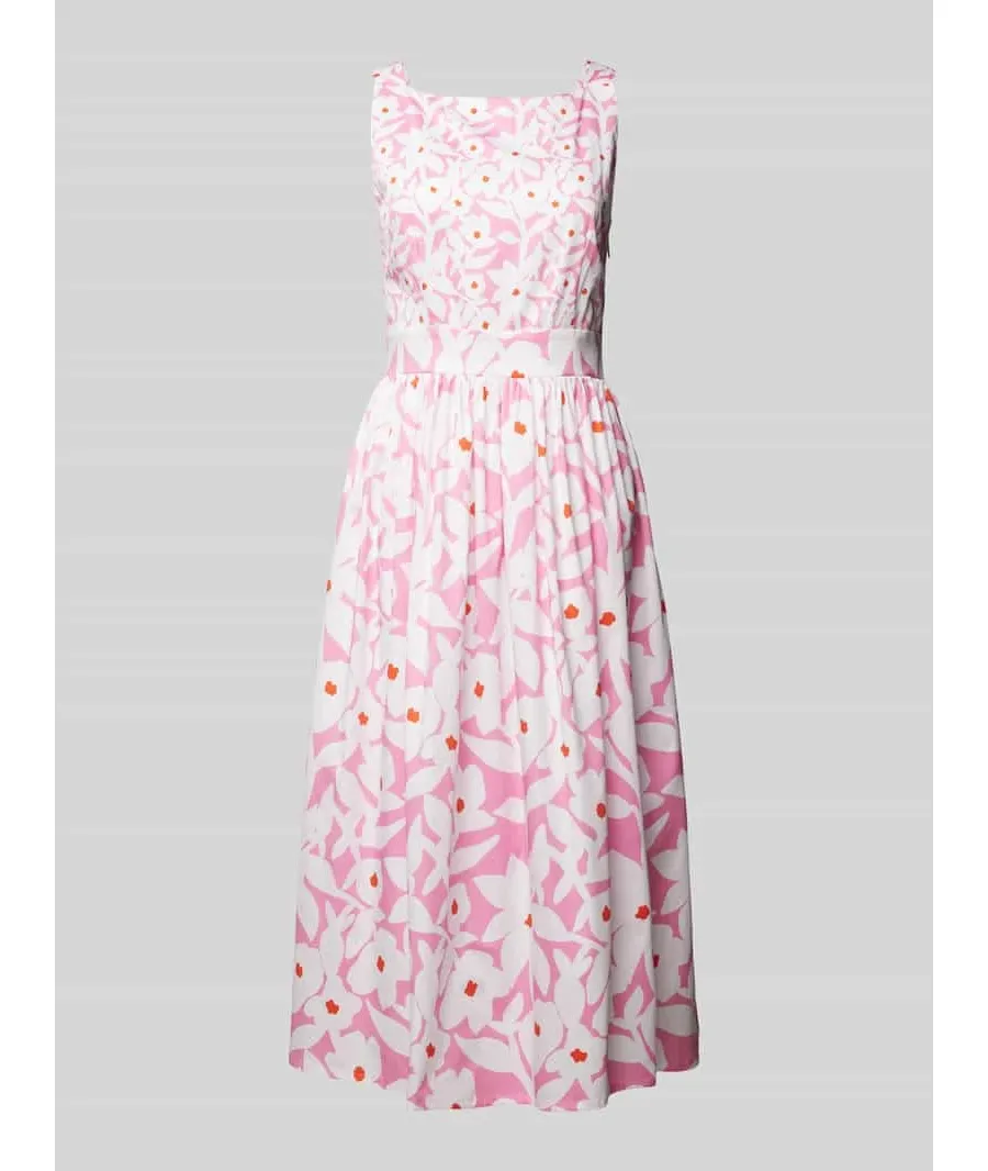 obrazek 1 Sukienka o długości do kolan z kwiatowym wzorem