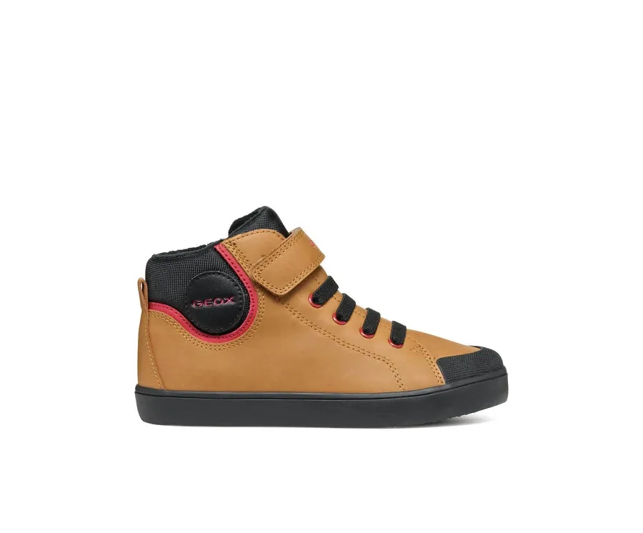 obrazek 1 Geox Sneakersy J Gisli Boy J465CC 0MEFU C2G9B S Brązowy