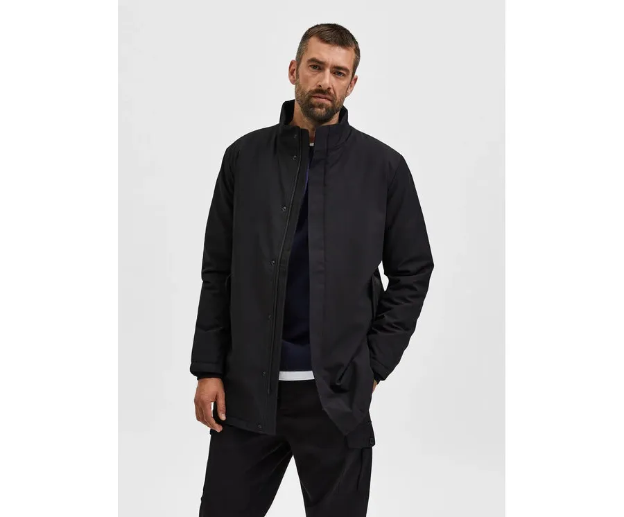 obrazek 1 Selected Homme Kurtka przejściowa Peel 16084885 Czarny Regular Fit