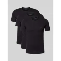 Zdjęcie T-shirt o kroju regular fit z okrągłym dekoltem w zestawie 3 szt.