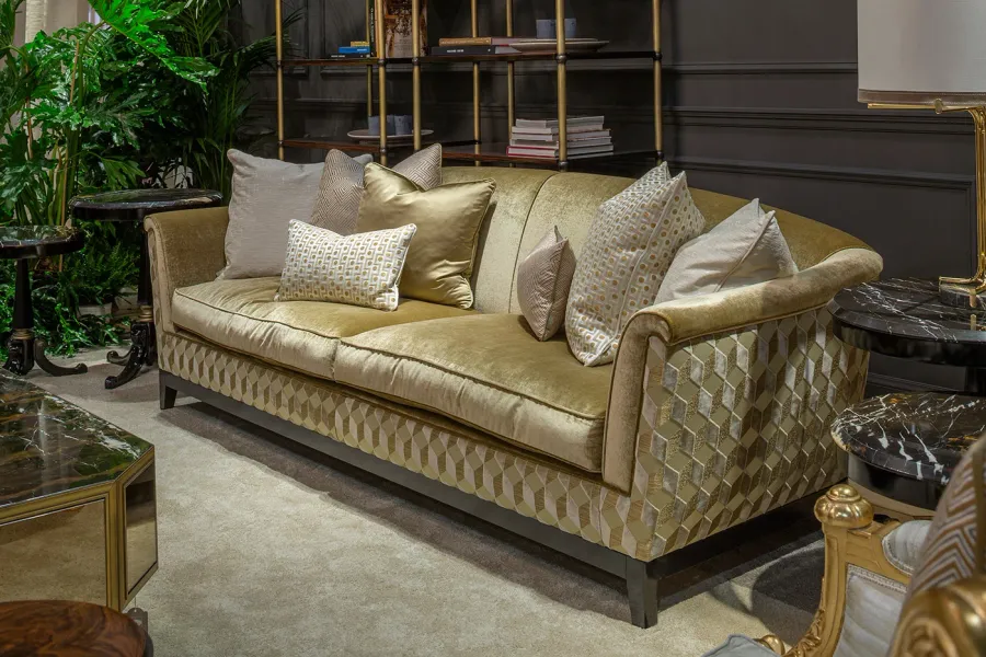 obrazek 3 Gustowna włoska sofa 3-osobowa