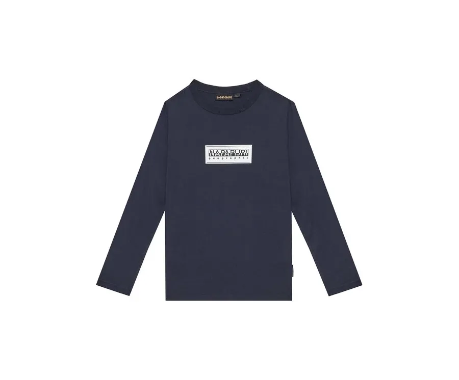 obrazek 1 Napapijri Bluzka S-Chamois NP0A4HYK M Granatowy Regular Fit