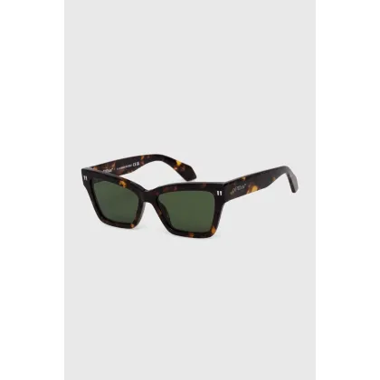 Zdjęcie Off-White okulary przeciwsłoneczne kolor brązowy OERI110_546055