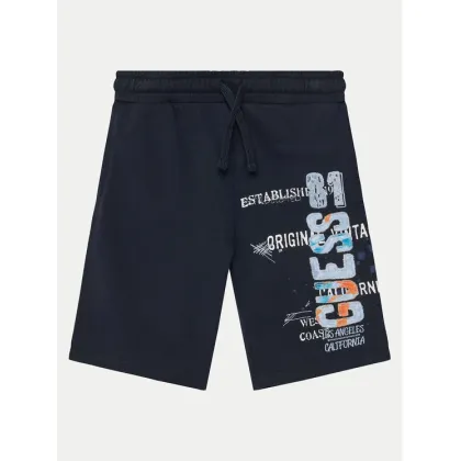 Zdjęcie Guess Szorty materiałowe L5GD06 KA6R4 Niebieski Regular Fit