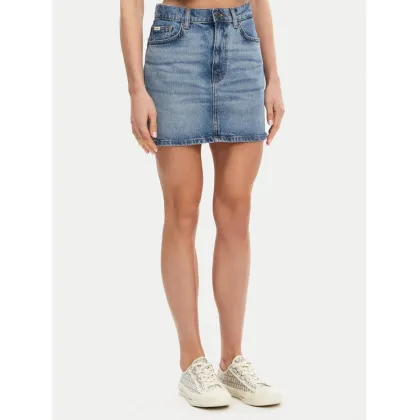Zdjęcie Guess Jeans Spódnica jeansowa W5GD0Q D5M4A Niebieski Regular Fit