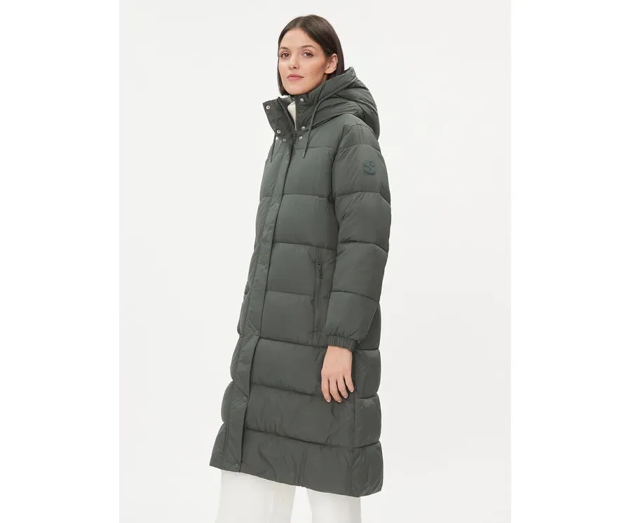 obrazek 1 s.Oliver Kurtka zimowa 2134857 Zielony Loose Fit