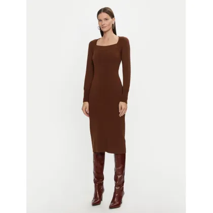 Zdjęcie Luisa Spagnoli Sukienka dzianinowa Mandola 58510 Brązowy Regular Fit