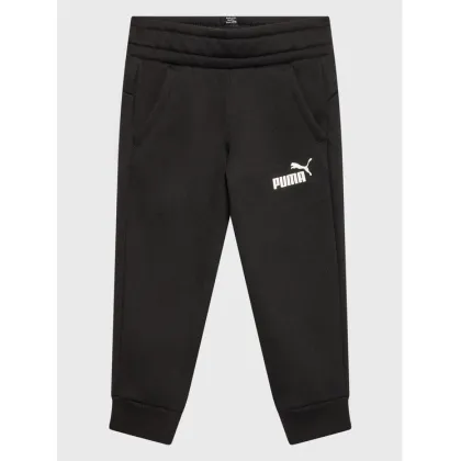 Zdjęcie Puma Spodnie dresowe Essentials Logo 586973 Czarny Regular Fit