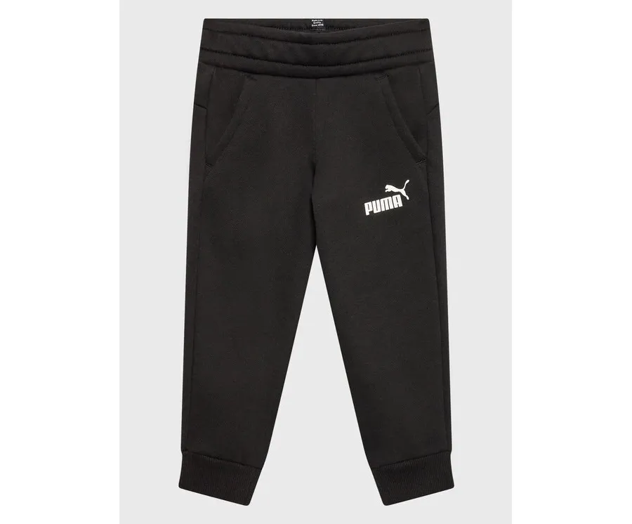 obrazek 1 Puma Spodnie dresowe Essentials Logo 586973 Czarny Regular Fit