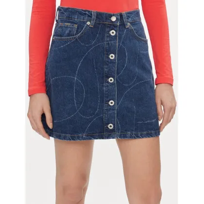 Zdjęcie Pepe Jeans Spódnica jeansowa Winnie PL901097 Granatowy Regular Fit