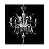 Picture Unique Shangai chandelier made of blown Murano glass