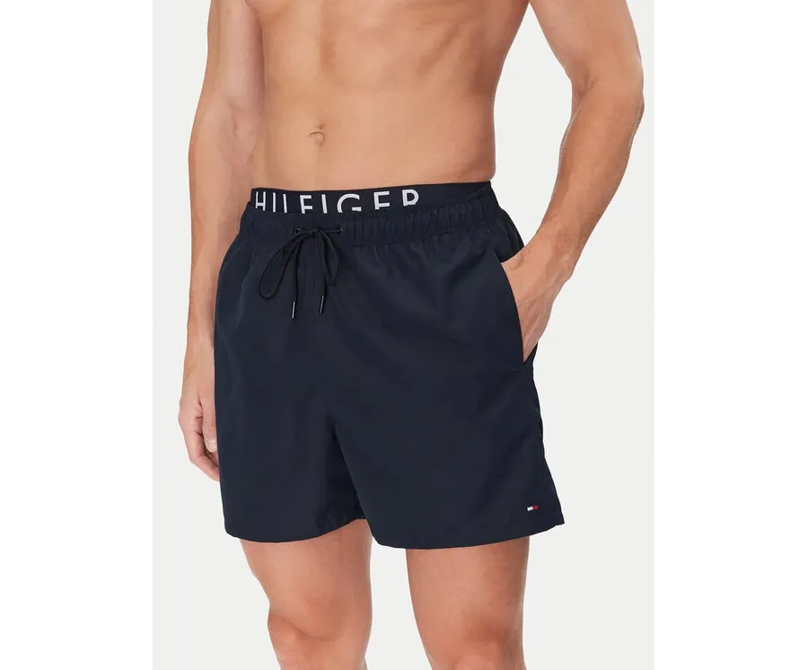 obrazek 1 Tommy Hilfiger Szorty kąpielowe UM0UM03489 Granatowy Regular Fit