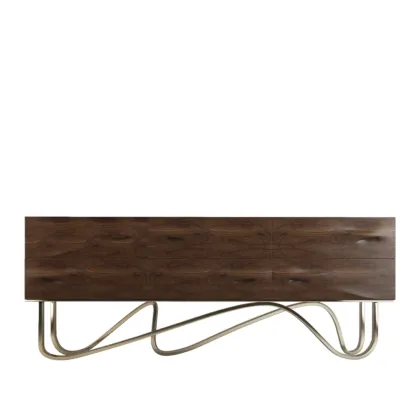 Picture Dazzling sideboard - hand carved outline - Malabar