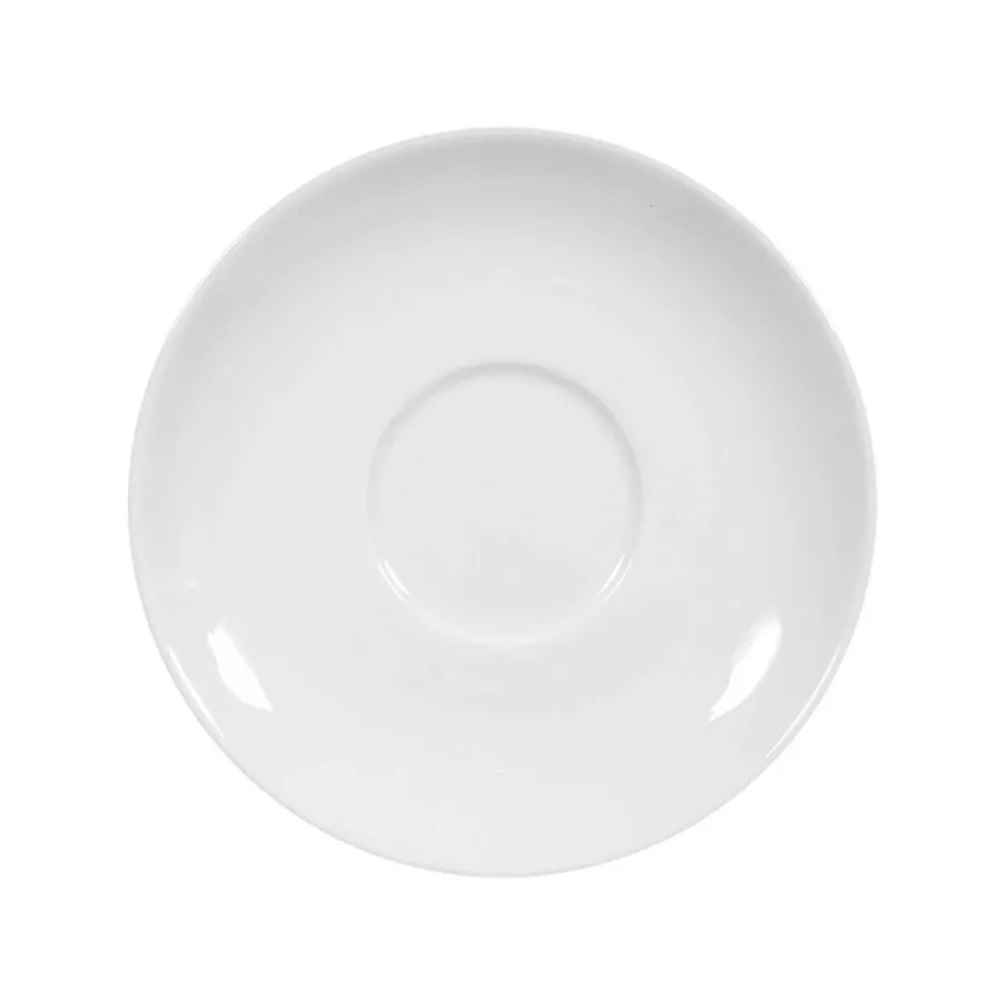 obrazek 1 Piękny biały porcelanowy 15-centymetrowy spodek z Niemiec - Tettau
