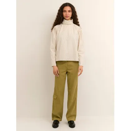 Zdjęcie Karen by Simonsen Spodnie materiałowe Grape 10104201 Zielony Regular Fit