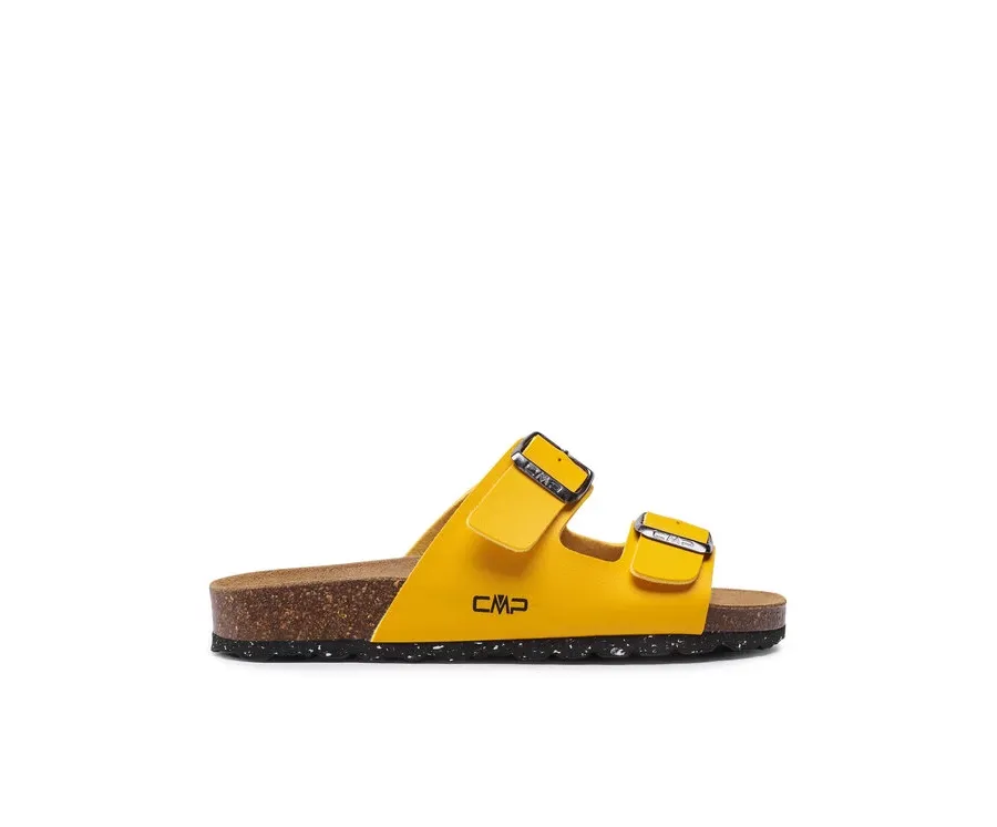 obrazek 1 CMP Klapki Eco Thalitha Wmn Slipper 3Q91016 Żółty