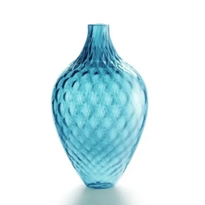 Zdjęcie Elegancki wazon do salonu ze szkła Murano