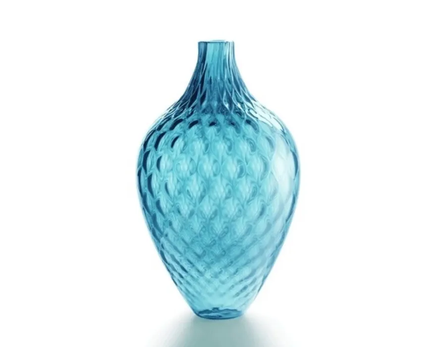 obrazek 1 Elegancki wazon do salonu ze szkła Murano