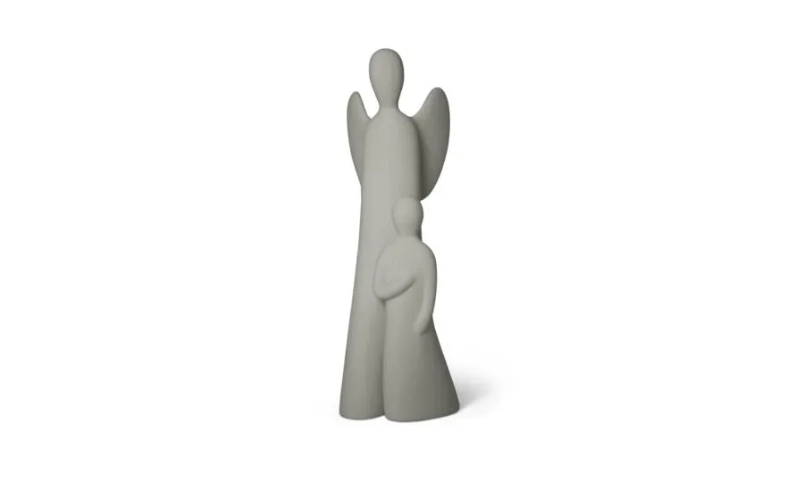 obrazek 6 Niesamowita figurka ceramiczna Anioł Stróż od włoskiej marki