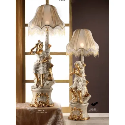 Picture Boy lamp with flute - Valle d'oro Patchi