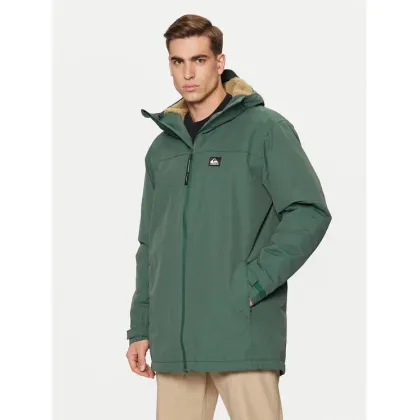 Zdjęcie Quiksilver Parka Overcast 3K EQYJK04087 Zielony Regular Fit