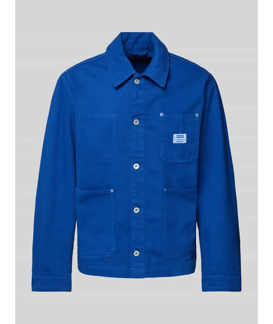 obrazek 1 Kurtka koszulowa z wpuszczanymi kieszeniami model ‘Moltisanti’