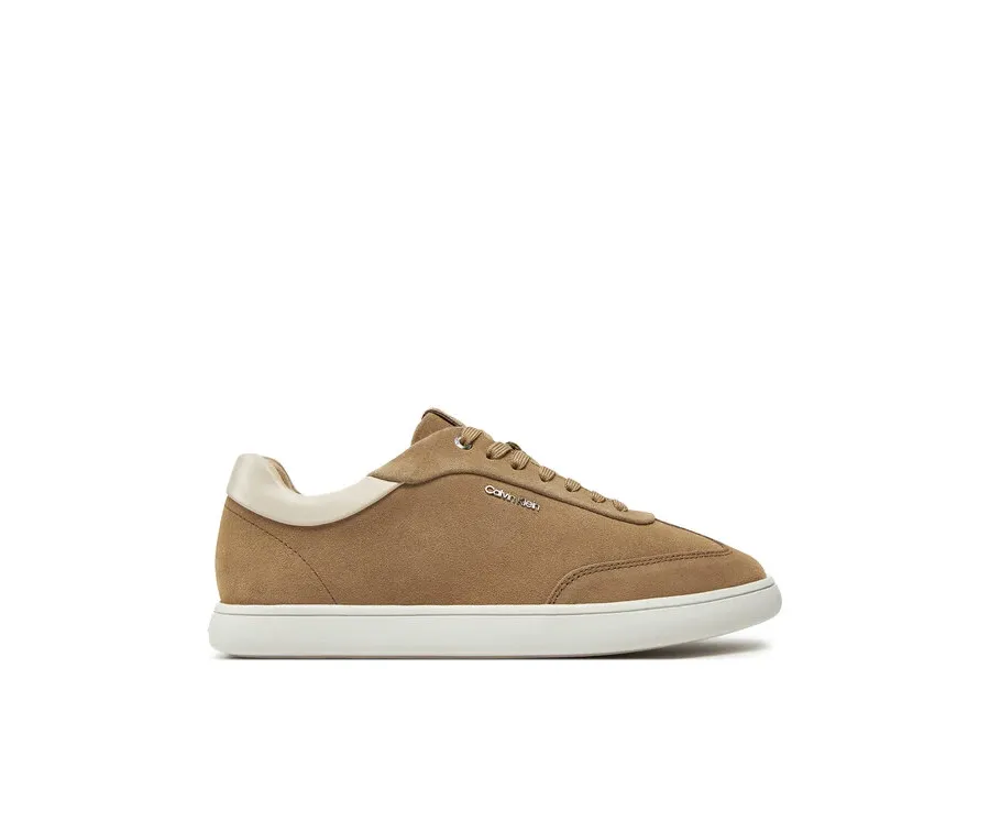 obrazek 1 Calvin Klein Sneakersy Cupsole Lace Up - Sue HW0HW02436 Brązowy