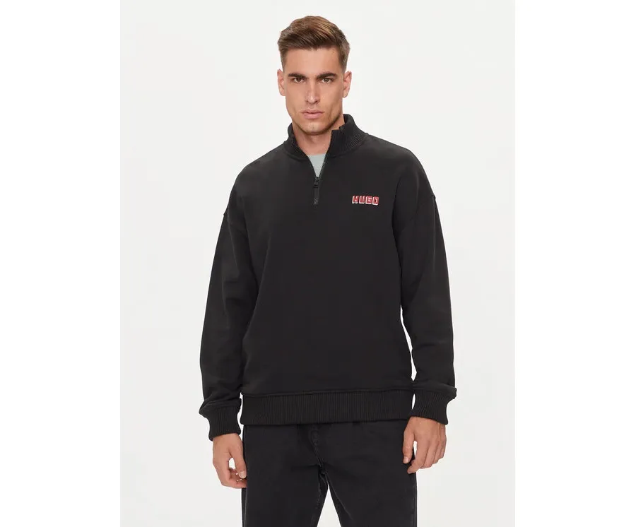 obrazek 1 Hugo Bluza Diqiele 50517848 Czarny Relaxed Fit HUGO