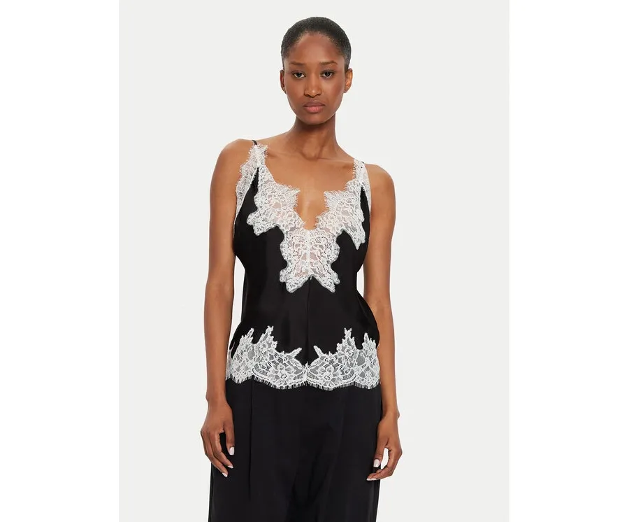 obrazek 1 Herskind Top Zew 5292370 Czarny Regular Fit