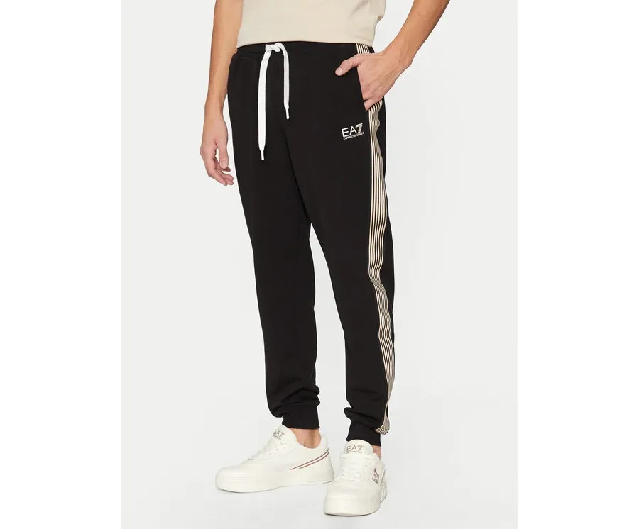 obrazek 1 EA7 Emporio Armani Spodnie dresowe 6DPP69 PJ9FZ 0200 Czarny Regular Fit