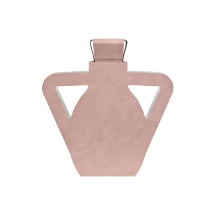 Zdjęcie Wazon Otto 9x41xH44 cm o wyjątkowym kształcie w kolorze pudrowego różu