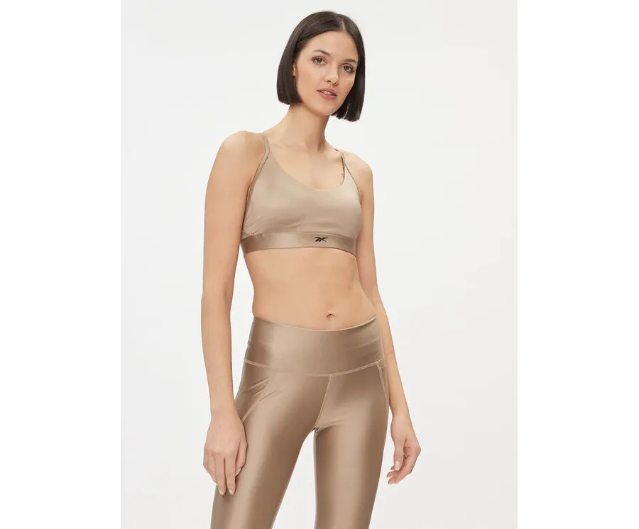 obrazek 1 Reebok Biustonosz sportowy Holiday Lux IL4589 Beżowy