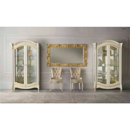 Zdjęcie Luksusowe złote lustro z Włoch 100x180cm - Casa + 39