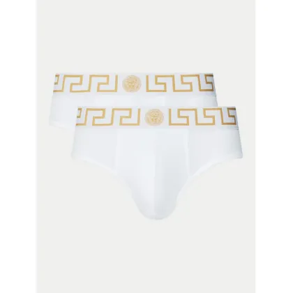 Zdjęcie Versace Komplet 2 par slipów AU10180 1A10011 Biały