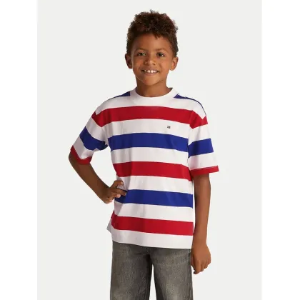 Zdjęcie Tommy Hilfiger T-Shirt Essential Archive KB0KB09646 D Kolorowy Regular Fit