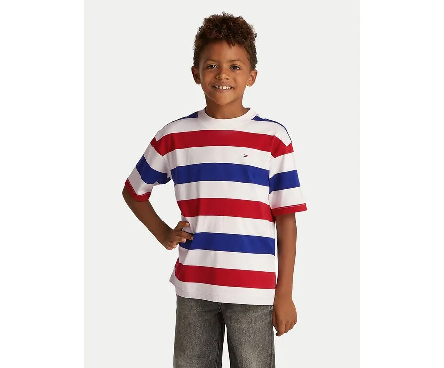 obrazek 1 Tommy Hilfiger T-Shirt Essential Archive KB0KB09646 D Kolorowy Regular Fit