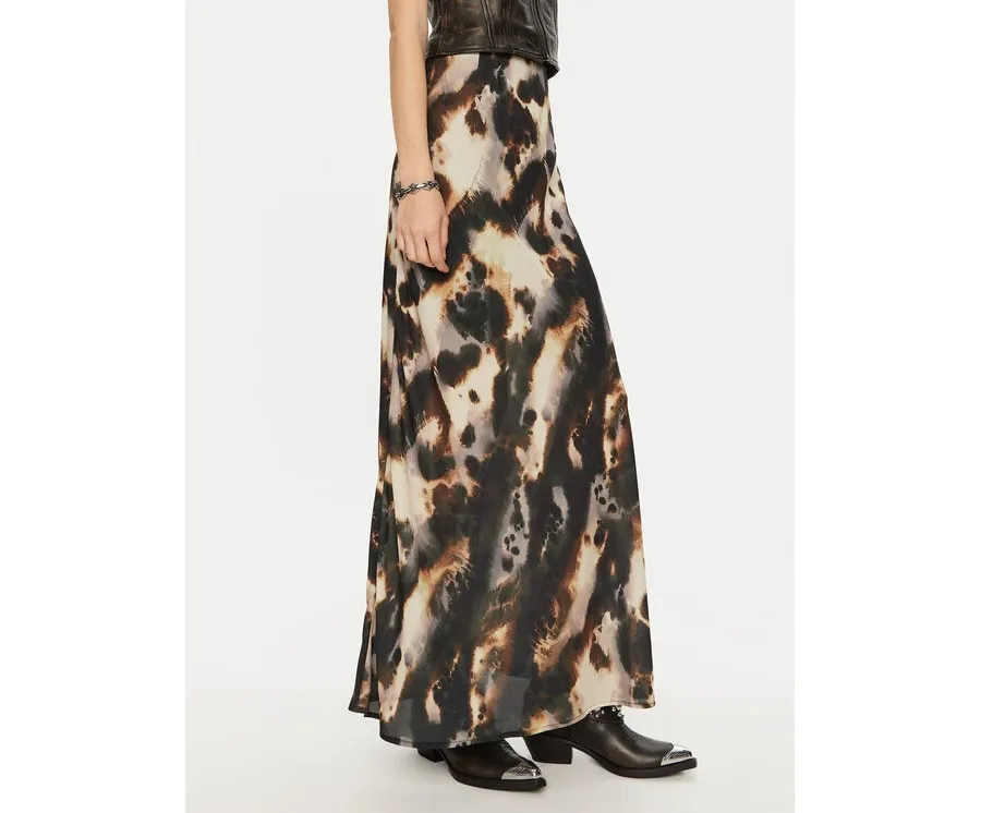 obrazek 1 Gestuz Spódnica maxi Behka 10909363 Brązowy Regular Fit