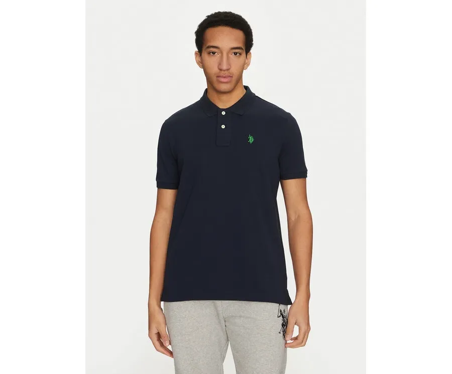 obrazek 1 U.S. Polo Assn. Polo MUP3637 Granatowy Regular Fit