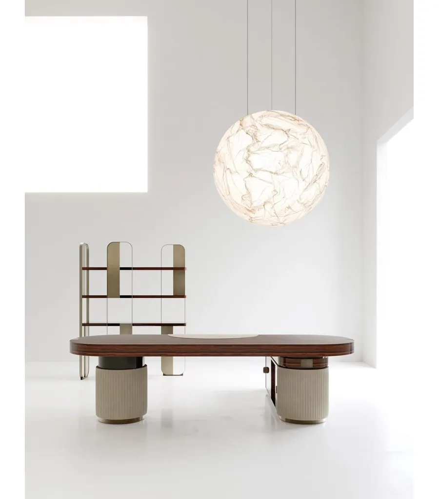 obrazek 2 Stylowe modernistyczne biurko z Włoch - do biura lub gabinetu