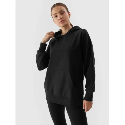 Zdjęcie 4F Bluza 4FAW23TSWSF0725 Czarny Regular Fit