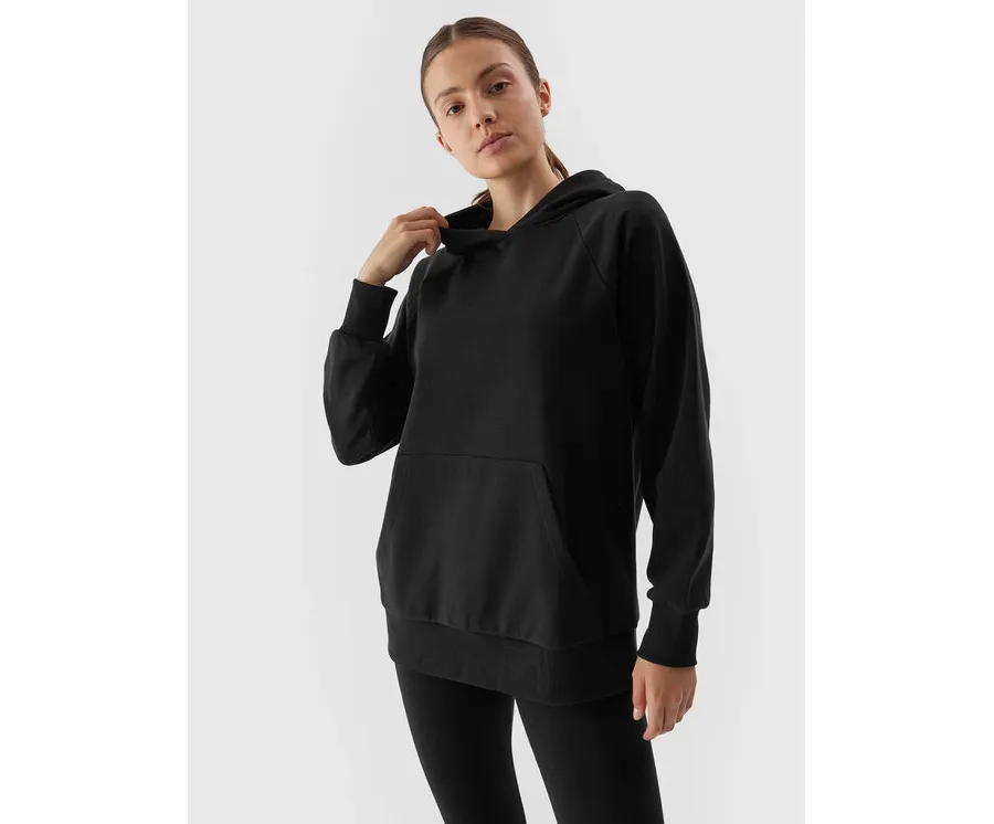 obrazek 1 4F Bluza 4FAW23TSWSF0725 Czarny Regular Fit