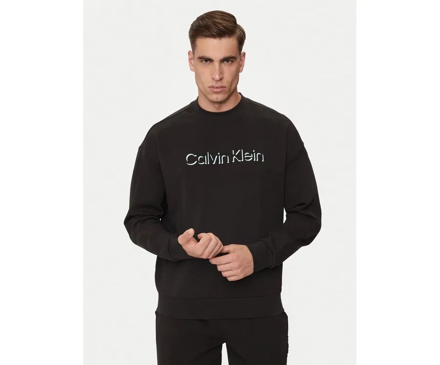 obrazek 1 Calvin Klein Bluza Shadow Embosed Logo K10K113081 Czarny Regular Fit