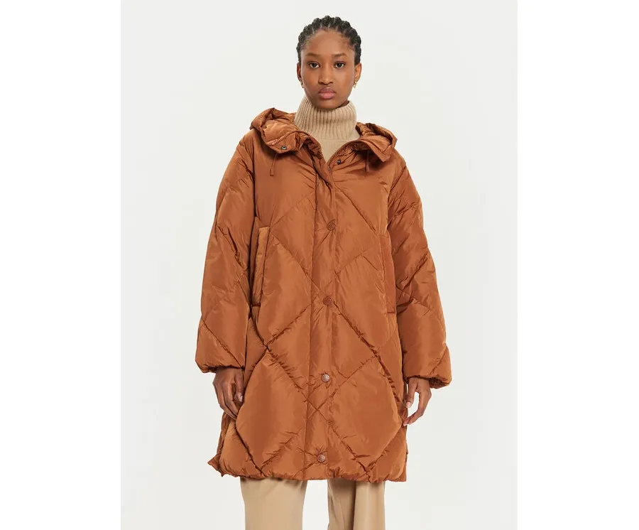 obrazek 1 Weekend Max Mara Kurtka puchowa Guelfo 2425496092 Brązowy Regular Fit