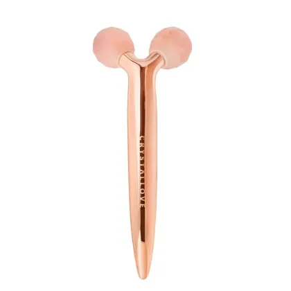 Zdjęcie Crystallove Masażer Liftingujący do twarzy 3D z Kwarcem Różowym