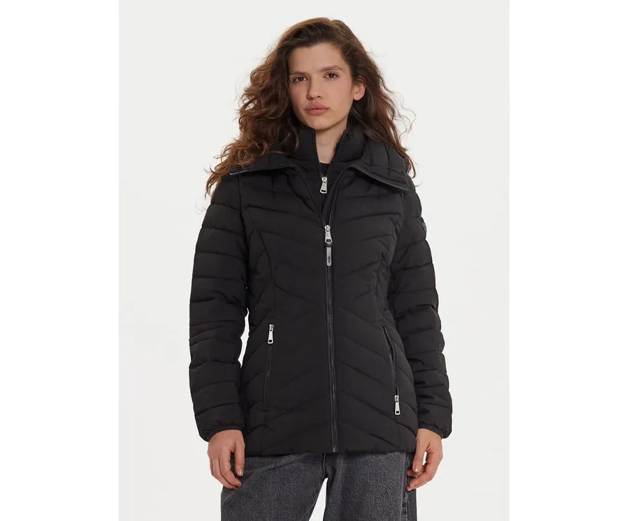 obrazek 1 DKNY Kurtka zimowa DLEMPN45 Czarny Regular Fit