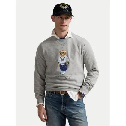 Zdjęcie Polo Ralph Lauren Bluza 710973145002 Szary Relaxed Fit